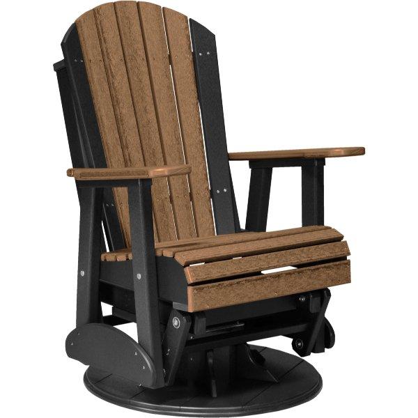 2ft Adirondack Swivel Glider - The Charming Bench Company