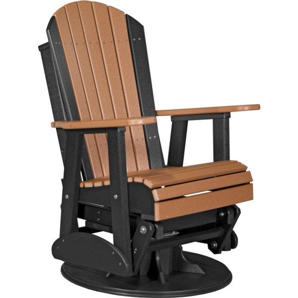 2ft Adirondack Swivel Glider - The Charming Bench Company