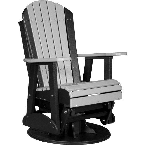 2ft Adirondack Swivel Glider - The Charming Bench Company