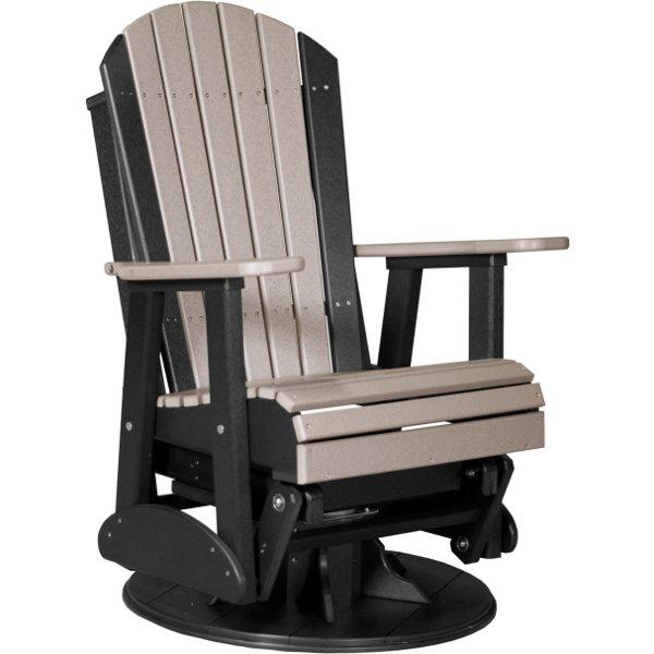 2ft Adirondack Swivel Glider - The Charming Bench Company