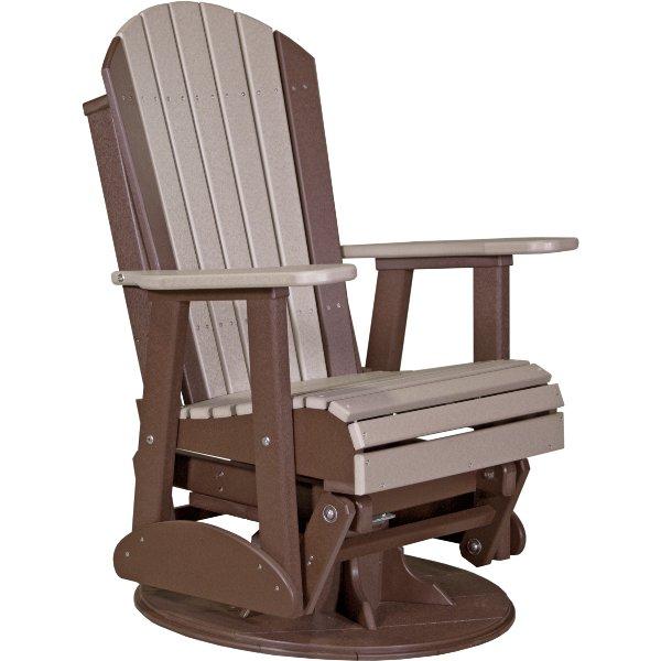 2ft Adirondack Swivel Glider - The Charming Bench Company