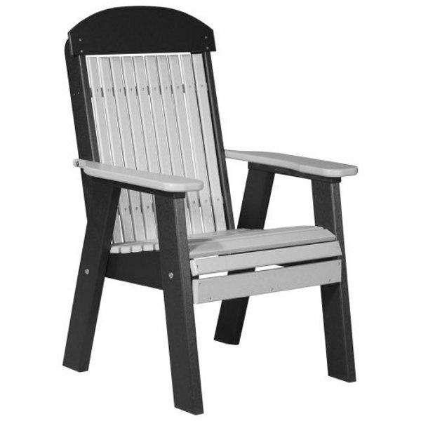 2ft Classic Bench Bench Dove Gray &amp; Black