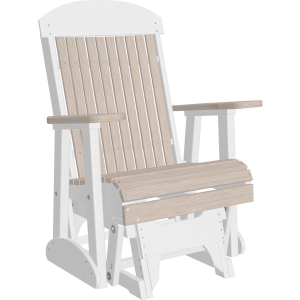 2ft Classic Glider Chair Glider Chair Birch &amp; White