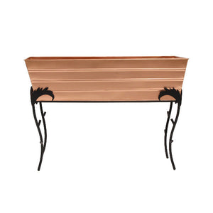 36" Flower Box with Flora Stand, 25-in H Flower Box