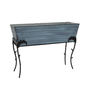 36" Flower Box with Flora Stand, 25-in H Flower Box