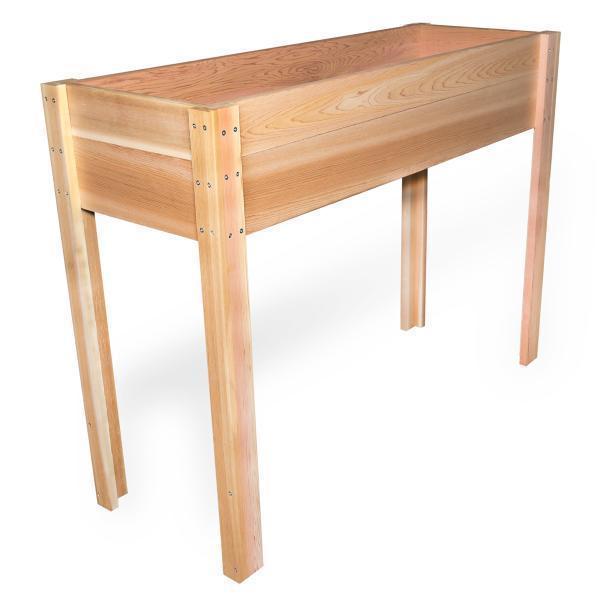 4 ft Planter Box on Legs Planter Box / 4 foot planter box