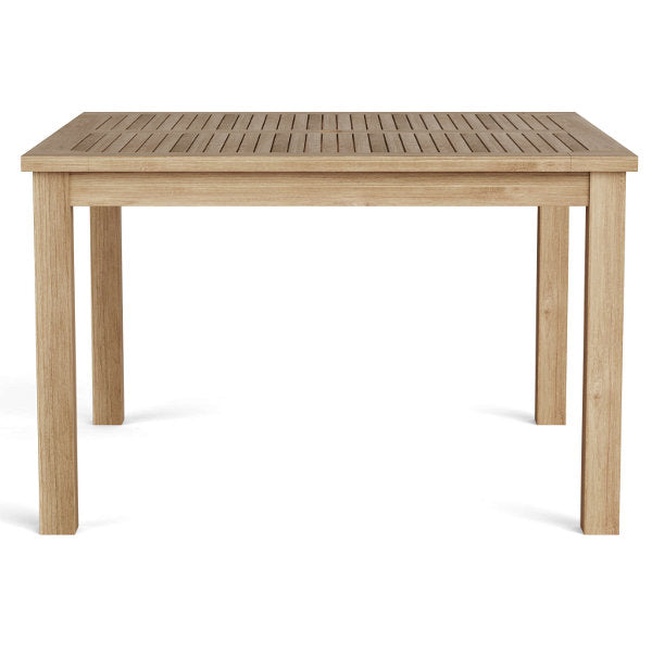 47" Windsor Square Small Slat Dining Table Side Table