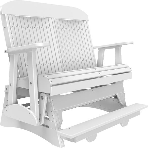 4ft Classic Balcony Glider Glider White