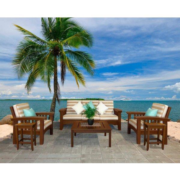 6 Piece Deep Seating Set