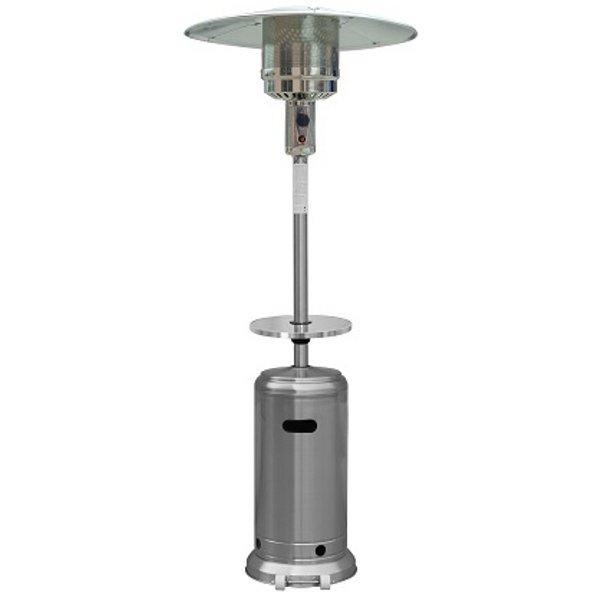 87" Tall Outdoor Patio Heater with Table Patio Heater