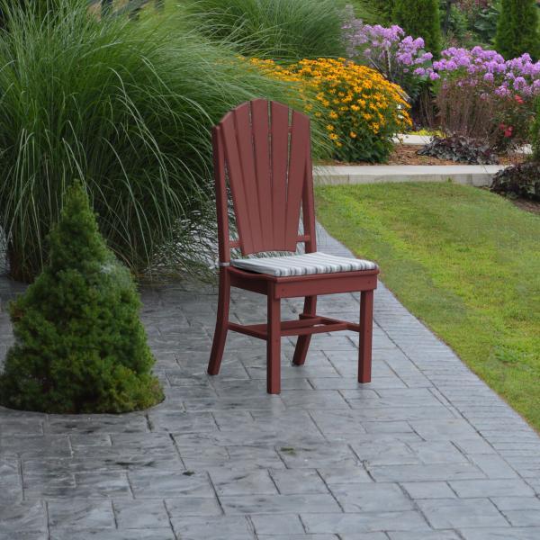 A &amp; L Furniture Adirondack Dining Chair Outdoor Chairs Aruba Blue
