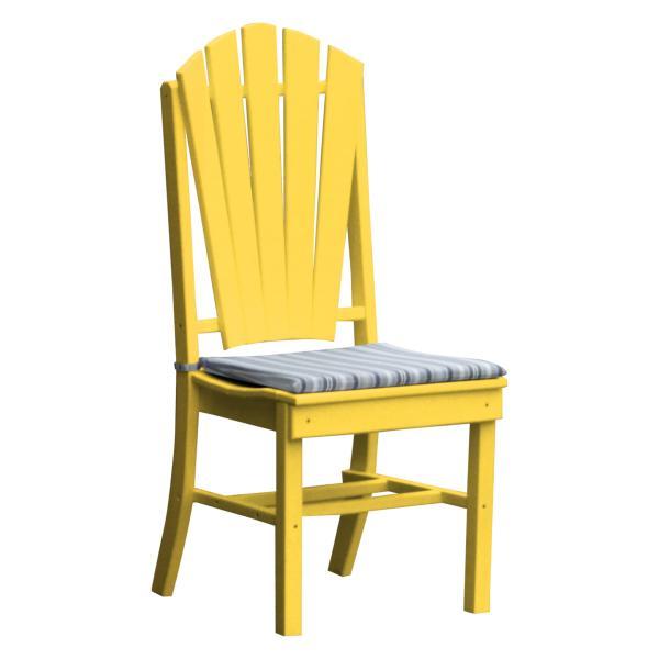 A &amp; L Furniture Adirondack Dining Chair Outdoor Chairs Aruba Blue