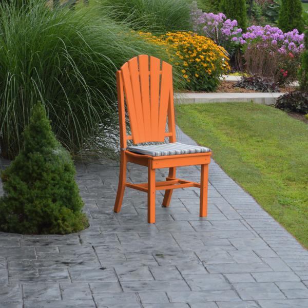A &amp; L Furniture Adirondack Dining Chair Outdoor Chairs Aruba Blue