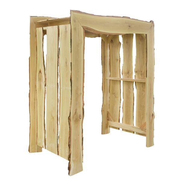 A &amp; L Furniture Appalachian Arbor Porch Swing Stands 5ft / Unfinished