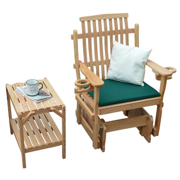 A &amp; L Furniture Bent Oak Glider Chair Glider Chair Natural