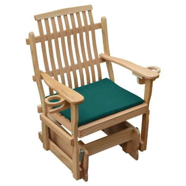 A &amp; L Furniture Bent Oak Glider Chair Glider Chair Natural