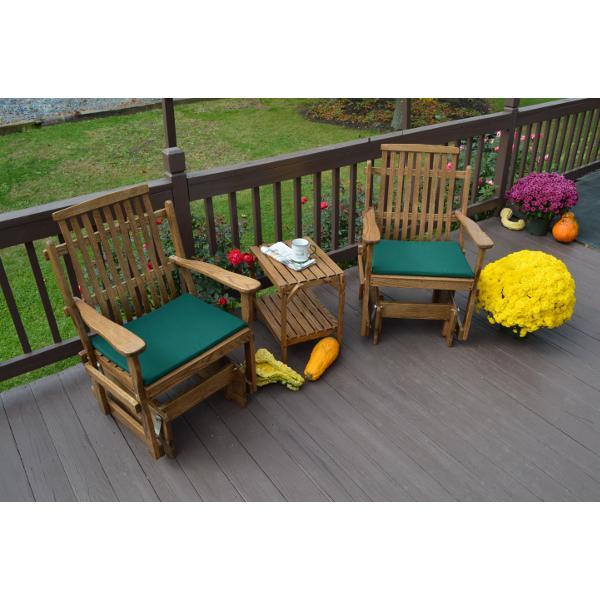 A &amp; L Furniture Bent Oak Glider Chair Glider Chair Natural