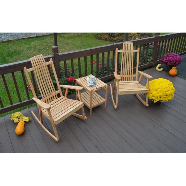 A &amp; L Furniture Bent Oak Rocker Chair Rocker Chair Natural