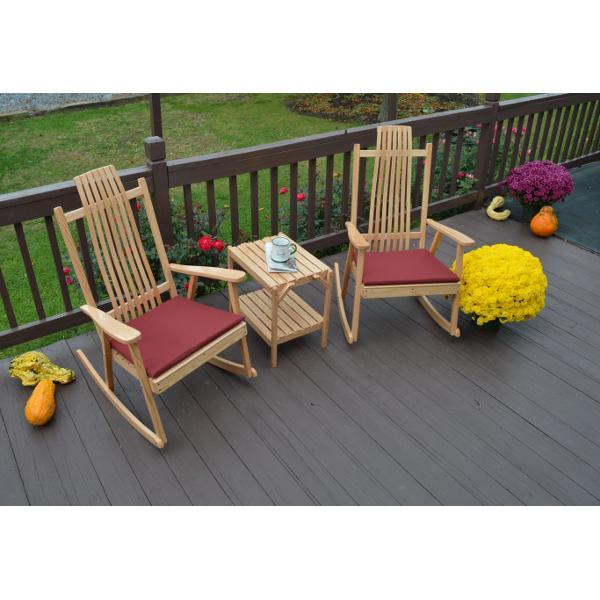 A &amp; L Furniture Bent Oak Rocker Chair Rocker Chair Natural