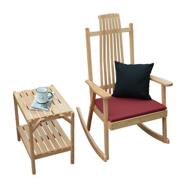 A &amp; L Furniture Bent Oak Rocker Chair Rocker Chair Natural
