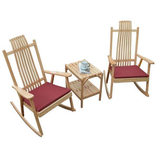 A &amp; L Furniture Bent Oak Rocker Chair Rocker Chair Natural