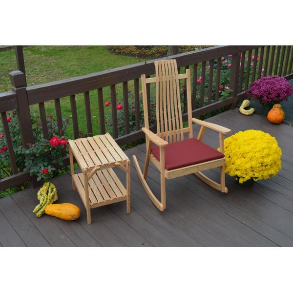 A &amp; L Furniture Bent Oak Rocker Chair Rocker Chair Natural
