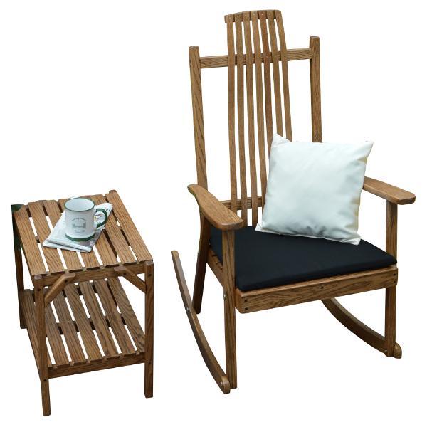 A &amp; L Furniture Bent Oak Rocker Chair Rocker Chair Natural