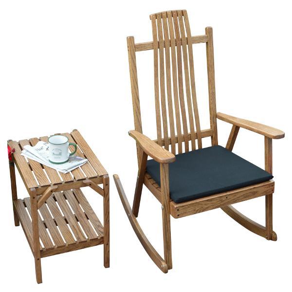 A &amp; L Furniture Bent Oak Rocker Chair Rocker Chair Natural