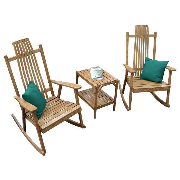 A &amp; L Furniture Bent Oak Rocker Chair Rocker Chair Natural