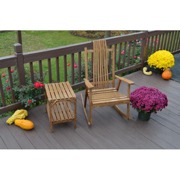 A &amp; L Furniture Bent Oak Rocker Chair Rocker Chair Natural