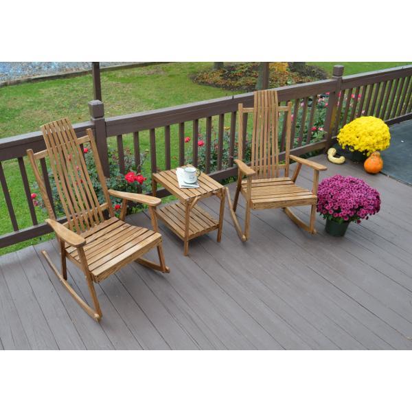 A &amp; L Furniture Bent Oak Rocker Chair Rocker Chair Natural