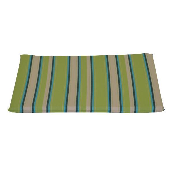 A &amp; L Furniture Chair Seat Cushion Cushions &amp; Pillows Lime Stripe