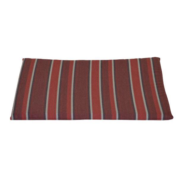 A &amp; L Furniture Chair Seat Cushion Cushions &amp; Pillows Red Stripe