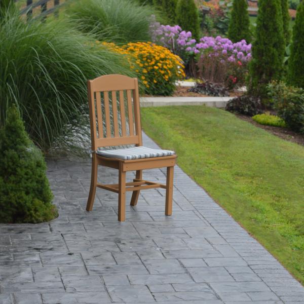 A &amp; L Furniture Classic Dining Chair Outdoor Chairs Aruba Blue