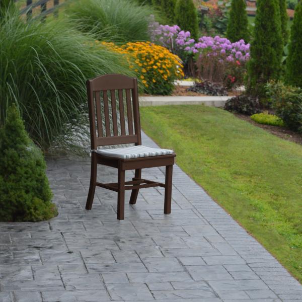 A &amp; L Furniture Classic Dining Chair Outdoor Chairs Aruba Blue