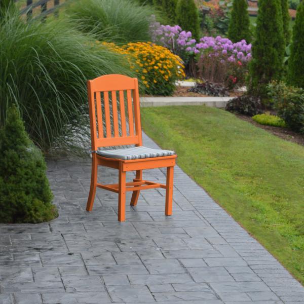 A &amp; L Furniture Classic Dining Chair Outdoor Chairs Aruba Blue