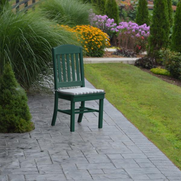 A &amp; L Furniture Classic Dining Chair Outdoor Chairs Aruba Blue