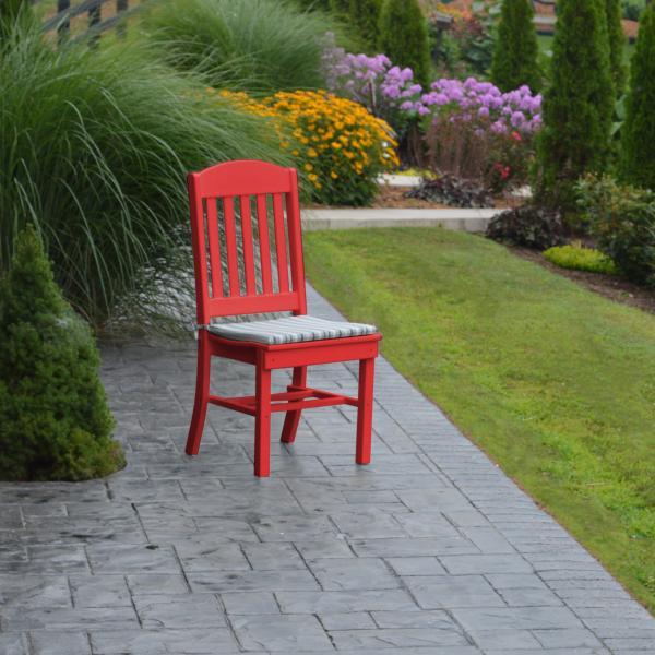 A &amp; L Furniture Classic Dining Chair Outdoor Chairs Aruba Blue