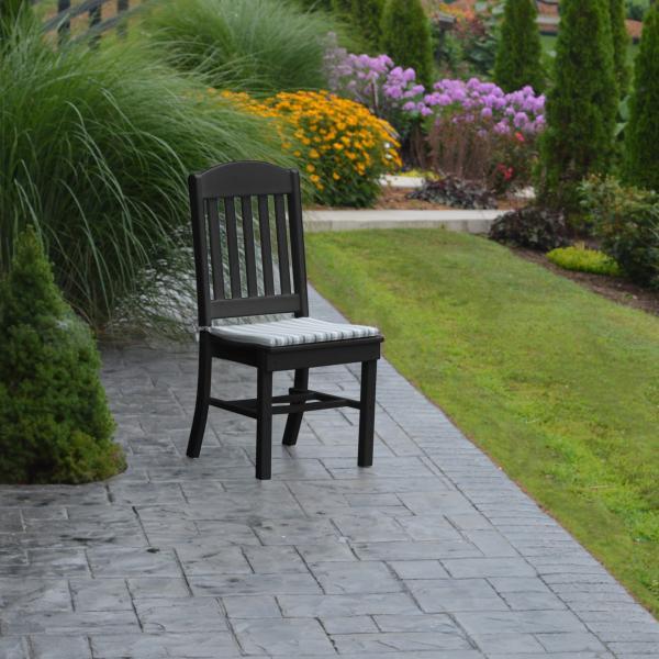 A &amp; L Furniture Classic Dining Chair Outdoor Chairs Aruba Blue