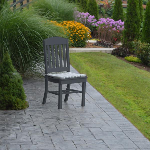 A &amp; L Furniture Classic Dining Chair Outdoor Chairs Aruba Blue