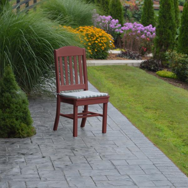 A &amp; L Furniture Classic Dining Chair Outdoor Chairs Aruba Blue