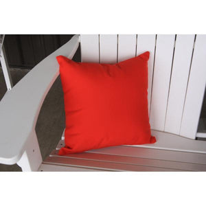 A & L Furniture Cozy Pillow Pillows 15" pillow / Red
