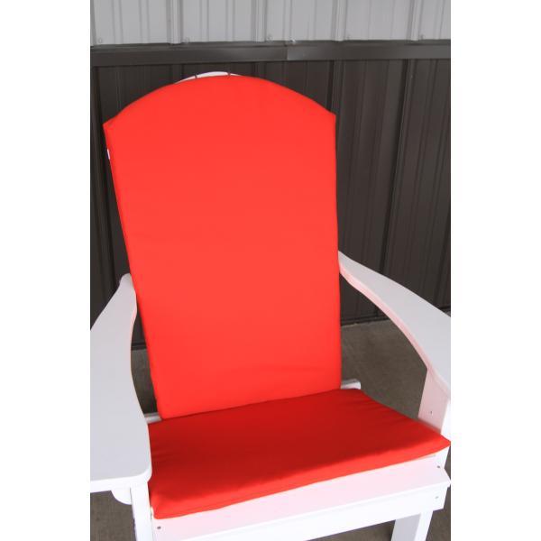 A &amp; L Furniture Full Adirondack Chair Cushion Cushions &amp; Pillows Natural