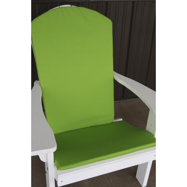 A &amp; L Furniture Full Adirondack Chair Cushion Cushions &amp; Pillows Natural