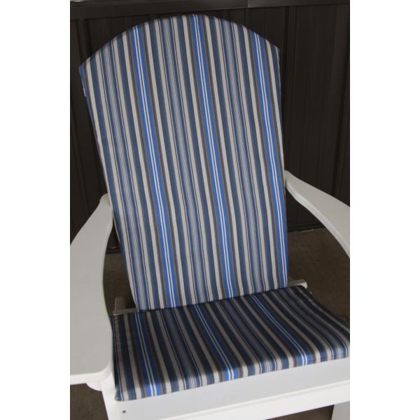 A &amp; L Furniture Full Adirondack Chair Cushion Cushions &amp; Pillows Natural