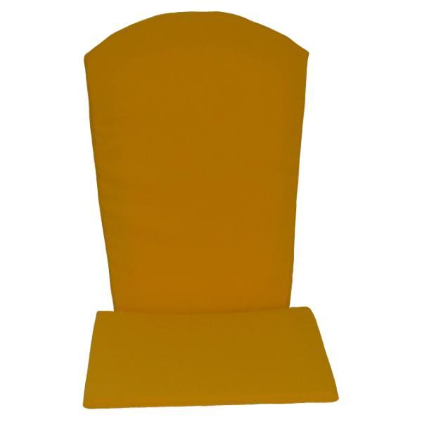 A &amp; L Furniture Full Adirondack Chair Cushion Cushions &amp; Pillows Natural