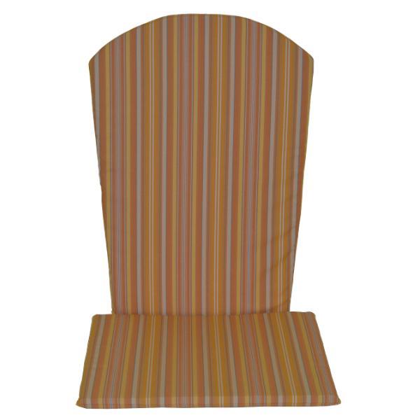 A &amp; L Furniture Full Adirondack Chair Cushion Cushions &amp; Pillows Natural