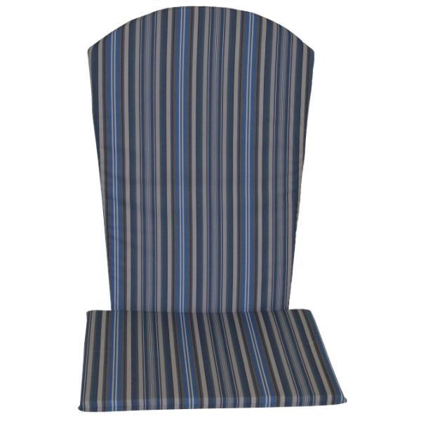 A &amp; L Furniture Full Adirondack Chair Cushion Cushions &amp; Pillows Natural