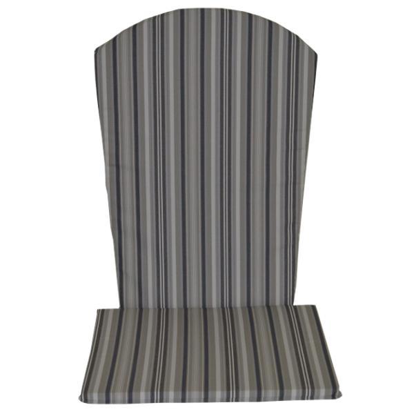 A &amp; L Furniture Full Adirondack Chair Cushion Cushions &amp; Pillows Natural