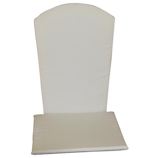 A &amp; L Furniture Full Adirondack Chair Cushion Cushions &amp; Pillows Natural